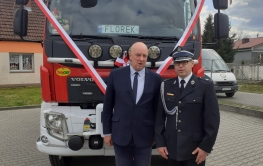 Wóz strażacki w Trzemesznie – gotowy do akcji!