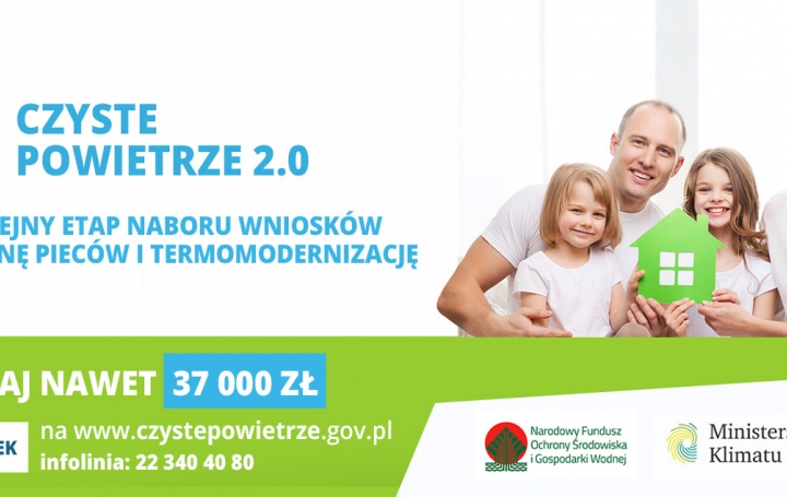 Wyższe dotacje i większa współpraca z gminami. Rusza druga część programu „Czyste Powietrze” 2.0
