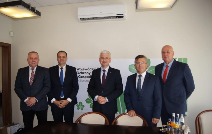 Wizyta studyjna wiceministra klimatu Ireneusza Zyski w WFOŚiGW w Zielonej Górze